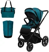 MUUVO Slick 2.0 - wózek spacerowy | Tropical Green