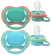 PHILIPS AVENT Ultra Air - smoczek ortodontyczny 2 szt. | 6-18 m