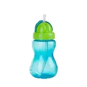 CANPOL BABIES - bidon ze składaną rurką silikonową 270ml | Niebieski