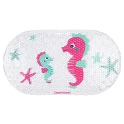 CANPOL BABIES - mata do kąpieli 69x38cm LOVE&SEA | różowa