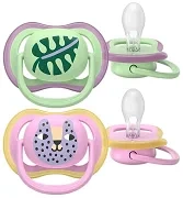 PHILIPS AVENT Ultra Air - smoczek ortodontyczny 2 szt. | 6-18 m