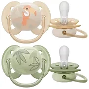 PHILIPS AVENT Ultra Soft - smoczek ortodontyczny 2 szt. | 0-6 m