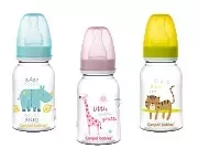 CANPOL BABIES - butelka wąska 120 ml  | AFRICA 
