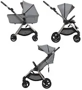 ANEX IQ Premium - wózek wielofunkcyjny, zestaw 3w1 z buggy | Pure