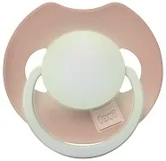 LOVI Prime Glow - smoczek silikonowy dynamiczny 0-6 m | Blush