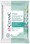 CLEANIC - oczyszczająco-normalizujące chusteczki do demakijażu | 10 szt.