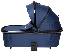 MUUVO Quick 3.0 Black Chrome - gondola XL do wózka | Azure Blue