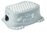 TEGA BABY - podnóżek antypoślizgowy Sowa | szary