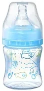 BABYONO - butelka antykolkowa szerokootworowa 120 ml | Niebieska