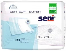 SENI Soft Super - podkłady higieniczne 90 x 170 cm | 30 szt.