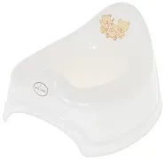 TEGA BABY - nocnik Miś | biały perłowy