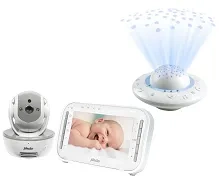 ALECTO DVM200MGS - niania elektroniczna z ruchomą kamerą i wyświetlaczem + projektor nocnego nieba GRATIS!