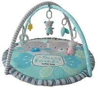BABY MIX - mata edukacyjna z pałąkiem "Miśki przyjaciele"