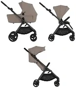 ANEX IQ Basic - wózek wielofunkcyjny, zestaw 3w1 z buggy | Linen
