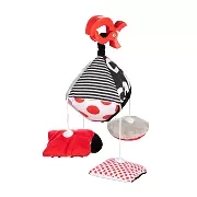 CANPOL BABIES - kontrastowa karuzelka podróżna do wózka/fotelika | SENSORY TOYS