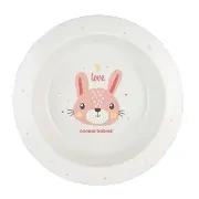 CANPOL BABIES - miska 270ml CUTE ANIMALS | KRÓLICZEK