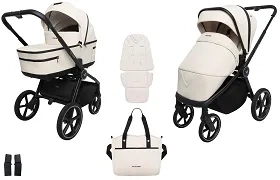 MUUVO Five - wózek wielofunkcyjny, zestaw 2w1 | Desert Sand (+ ADAPTERY)