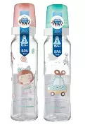 CANPOL BABIES - butelka szklana wąska 240 ml | TOYS