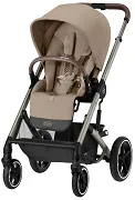 CYBEX Balios S Lux 2023 - wózek spacerowy | Almond Beige (Taupe Frame)