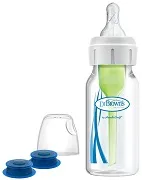 DR BROWN'S Options+ - antykolkowa, wąska butelka standard 120 ml, rozszczep wargi/podniebienia | 0 m+