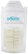 DR BROWN'S - woreczki do przechowywania pokarmu 180 ml | 25 szt.