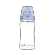 LOVI - butelka szklana Diamond Glass 250 ml Baby Shower Boy | 3m+