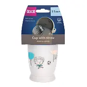 LOVI - kubek ze słomką Freestyle 250 ml Lovely Boy | 11m+