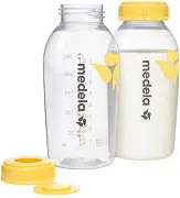 MEDELA - zestaw: 2 butelki na pokarm 250ml | 0 m+