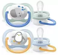 PHILIPS AVENT Ultra Air - smoczek ortodontyczny 2 szt. | 0-6 m