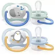 PHILIPS AVENT Ultra Air - smoczek ortodontyczny 2 szt. BOY | 0-6 m