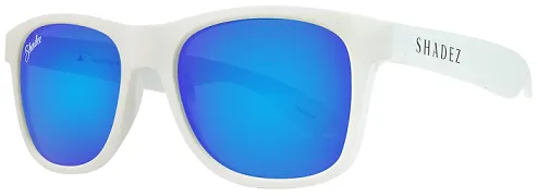 SHADEZ VIP Polarized - okulary przeciwsłoneczne polaryzacyjne 16+ | White/Blue