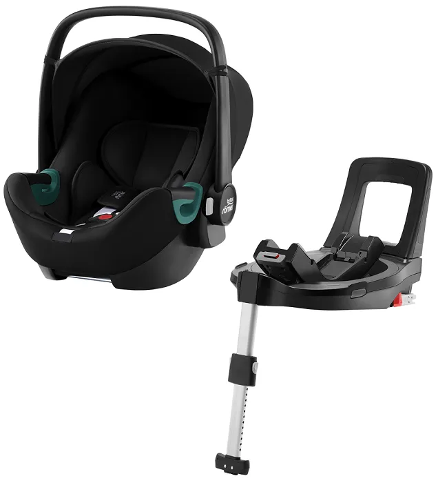 BRITAX ROMER Baby-Safe 3 i-Size - fotelik samochodowy 0-13 kg + baza Flex Base 5Z | Space Black