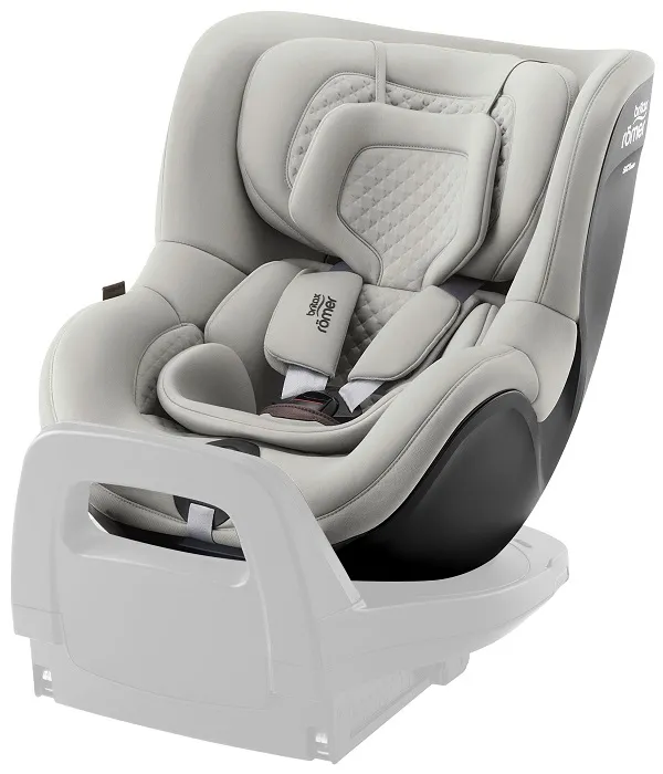 BRITAX ROMER Dualfix 5Z - fotelik samochodowy 0-18 kg | Linen Grey