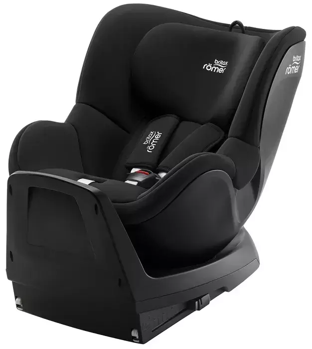 BRITAX ROMER Dualfix M PLUS - obrotowy fotelik samochodowy 0-20 kg | Space Black