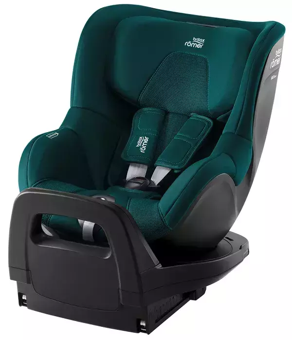 BRITAX ROMER Dualfix PRO M - obrotowy fotelik samochodowy 0-19 kg | Atlantic Green