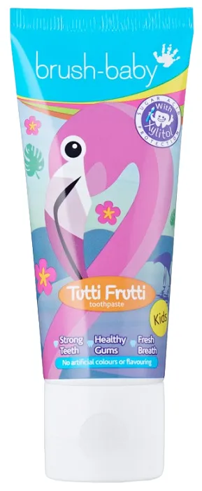 BRUSH-BABY - pasta do zębów dla dzieci od 3 lat | Tutti-Frutti
