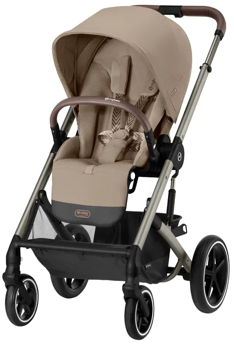 CYBEX Balios S Lux 2023 - wózek spacerowy | Almond Beige (Taupe Frame)