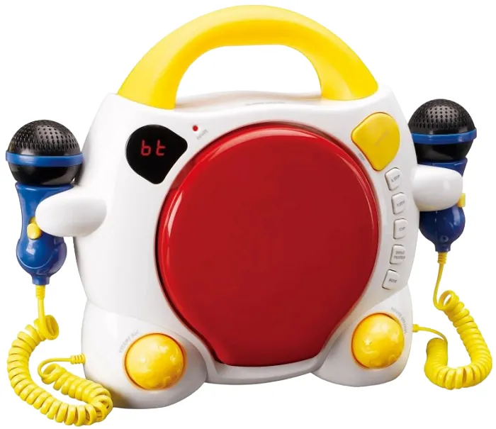 LENCO KCD-011KIDS - przenośny odtwarzacz CD karaoke z Bluetooth dla dzieci