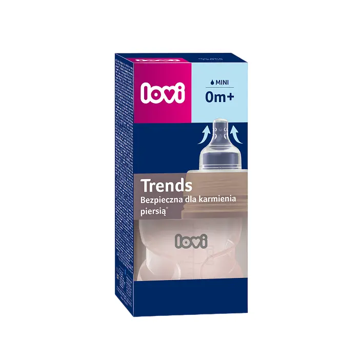 LOVI - butelka Trends 120 ml 0m+ | Pink