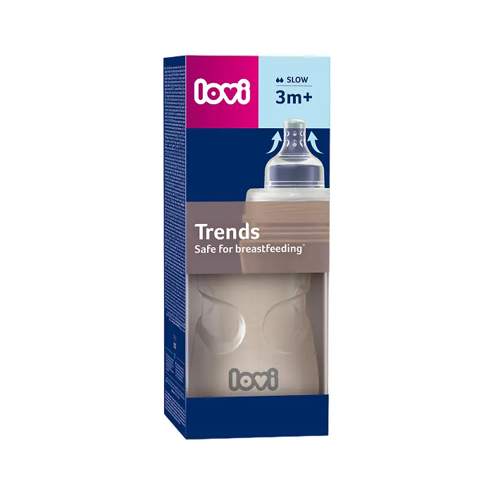 LOVI - butelka Trends 250 ml 3m+ | Beige