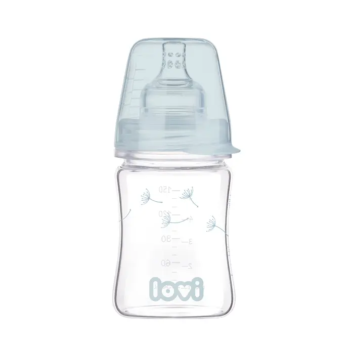 LOVI - butelka szklana  Diamond Glass 150 ml Botanic | 0m+