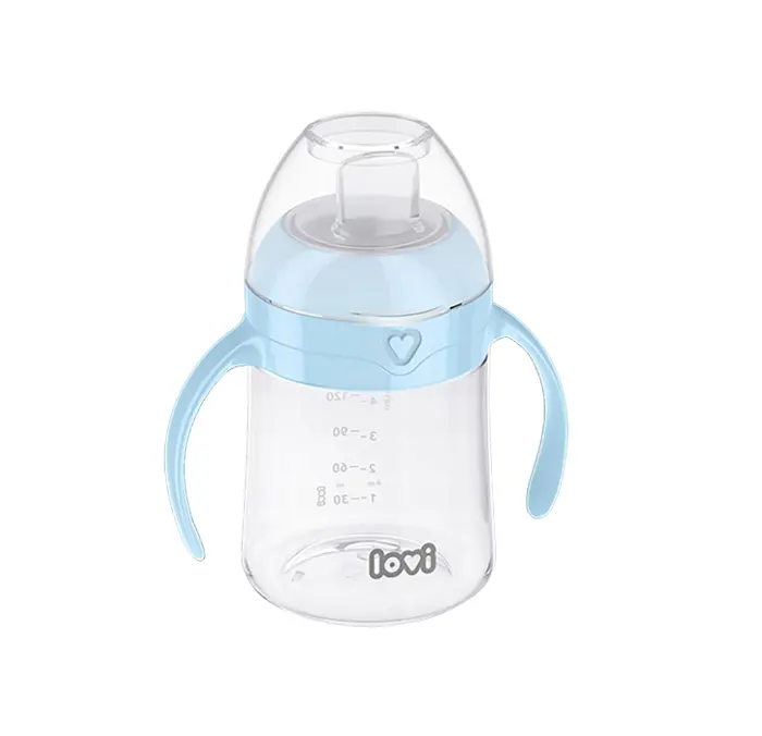 LOVI - pierwszy kubek z ustnikiem 150 ml Blue | 6m+