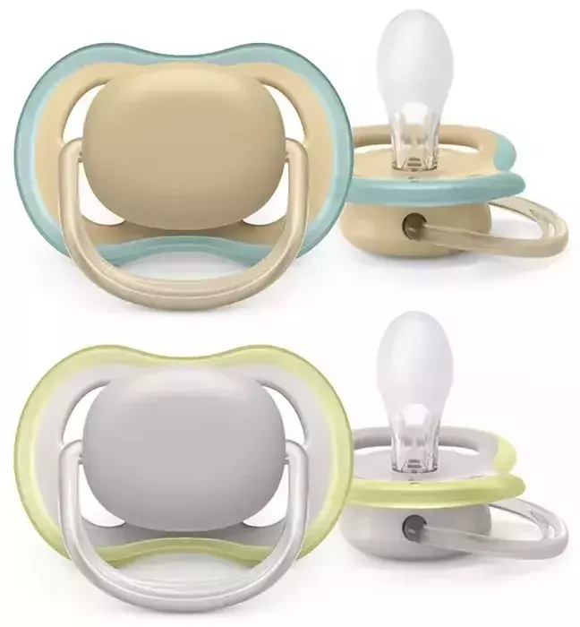 PHILIPS AVENT Ultra Air - smoczek ortodontyczny 2 szt. | 0-6 m